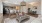 a large living room with a chandelier and a dining table