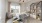 a bedroom with a bed and a fan